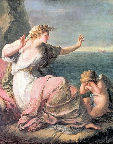 Angelica Kauffmann Ariadne von Theseus verlassen